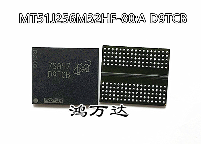 MT51J256M32HF-80 A D9TCB D9SXD D9SXC D9WCW 显存 全新现货直拍 - 图0