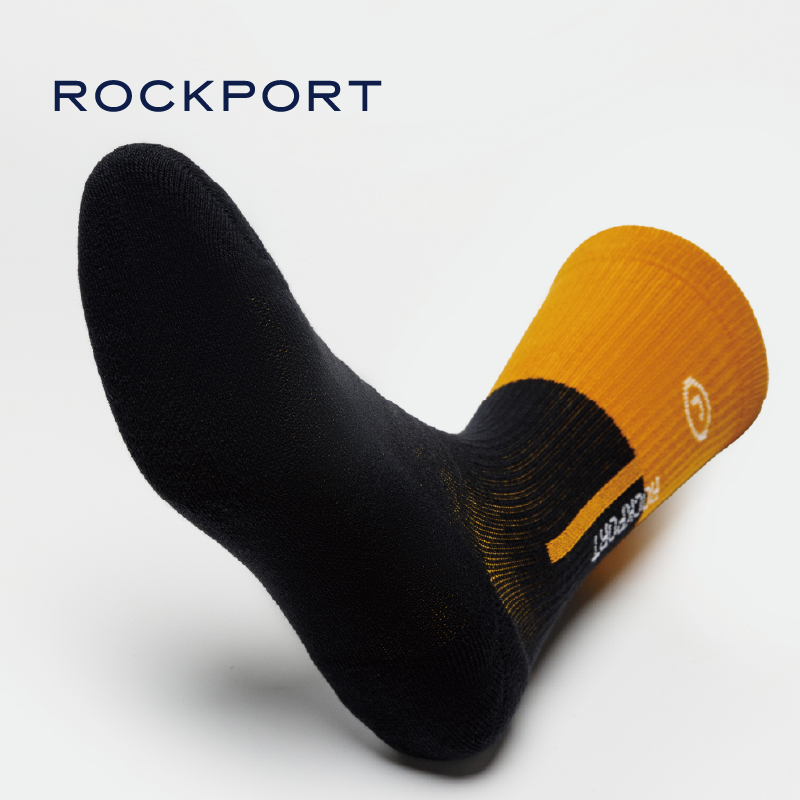 Rockport/乐步官方男袜2024新款渐变运动长袜防臭吸汗抗菌长筒袜 - 图1