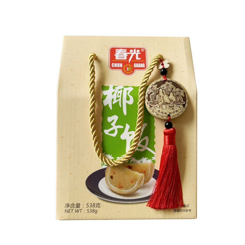 春光食品原味椰子饭538g*2农家糯米饭文昌鸡味方便米饭海南特产-图3