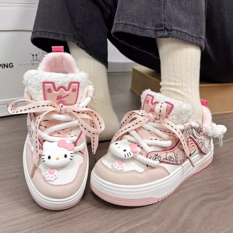 回力鞋子女新款学生可爱面包鞋女粉色厚底百搭板鞋春季运动休闲鞋,淘宝优惠券,粉丝福利购,淘宝优惠卷