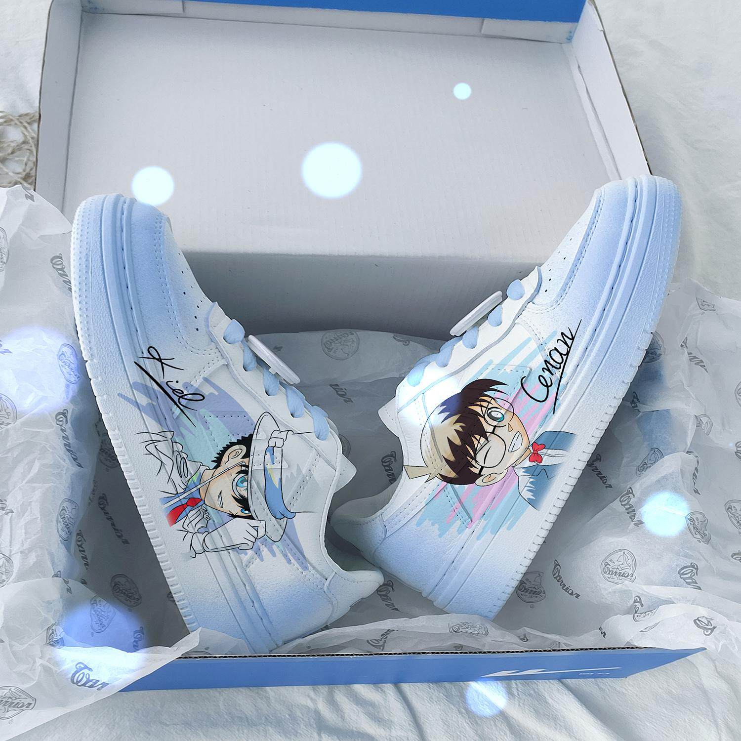 回力联名一号空军名侦探柯南板鞋女冬季新款加绒情侣爆改小白鞋潮,淘宝优惠券,粉丝福利购,淘宝优惠卷