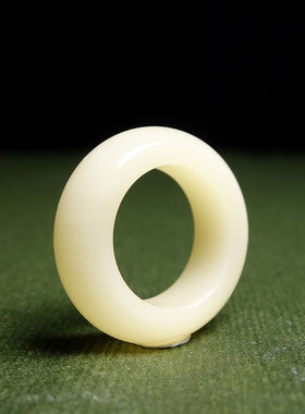 天然骆驼骨跑环108颗佛珠文玩金刚星月菩提配饰牛骨吊坠戒指扳指