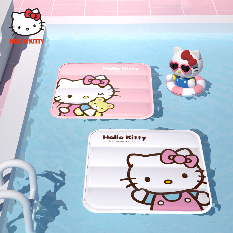 Hello kitty凯蒂猫冰垫汽车坐垫夏季凉垫卡通凝胶制冷车载冰座垫-图0