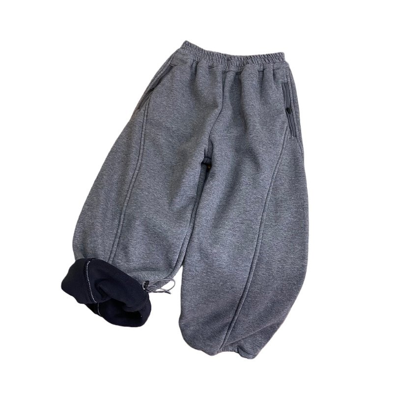 海洋家特价童装 男女童加厚一体绒长裤 中大童休闲卫裤儿童绒裤,淘宝优惠券,粉丝福利购,淘宝优惠卷