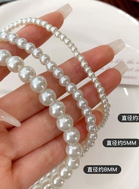 度假风珍珠项链女轻奢小众高级感颈链夏季2026新款简约锁骨链配饰