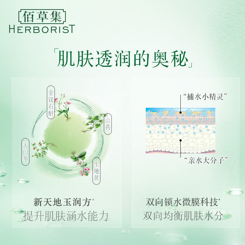 佰草集新玉润护肤品套装女补水乳 上海家化面部护理套装