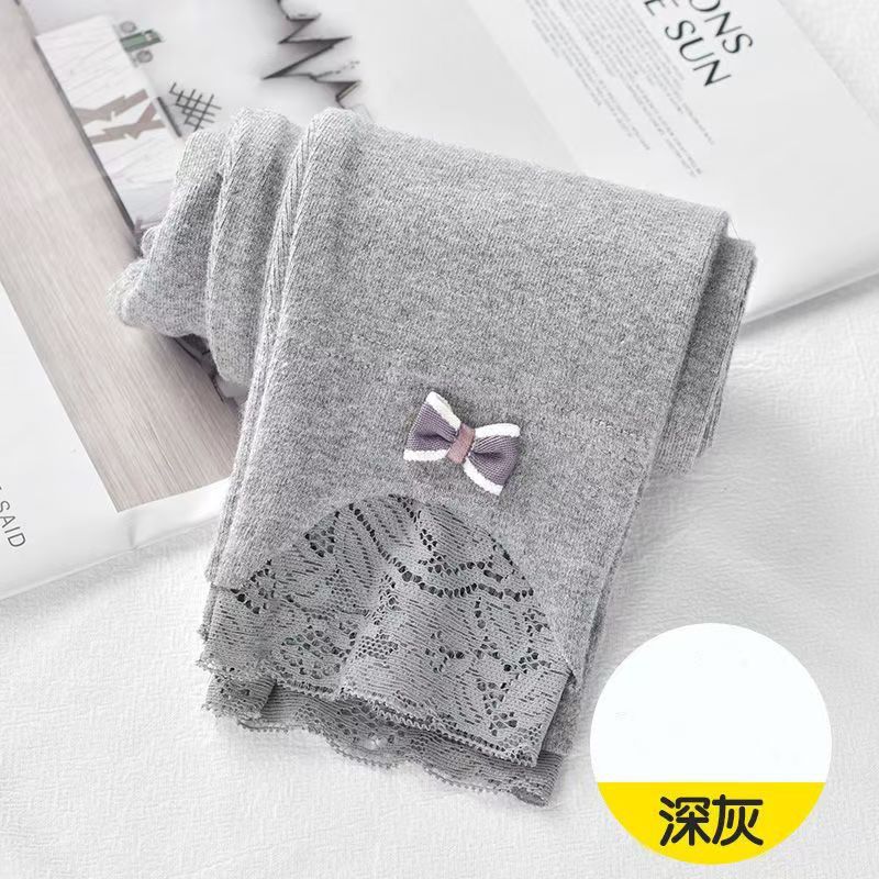 2025新款薄款秋季外穿儿童秋装女宝宝长裤子女孩春秋款女童打底裤 - 图0