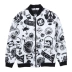 Sản phẩm PINLI 2018 mùa thu quần áo cotton nam Slim graffiti đường phố cổ áo bóng chày áo bông thủy triều B183505581 - Bông