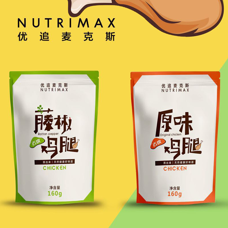 优追麦克斯NUTRIMAX轻食鸡腿肉即食健身高蛋白增肌速食代餐鸡腿-图0