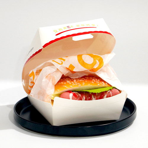 仿真汉堡模型炸鸡烤鸡中尖翅肯德基食品鸡腿炸虾食物玩具薯条道具 - 图1