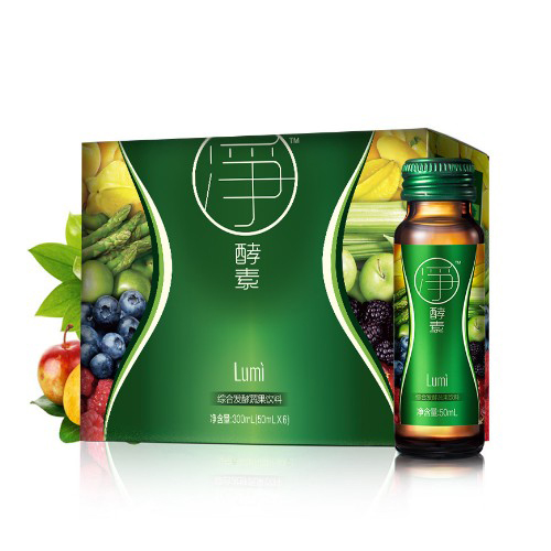 一盒】lumi果蔬净酵素原液饮正品台湾孝素6瓶 - 图3