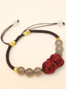 女真丝香云纱复古风手链