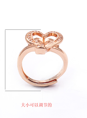 s925     半银   戒指    托