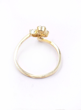 s925半银 戒指     托