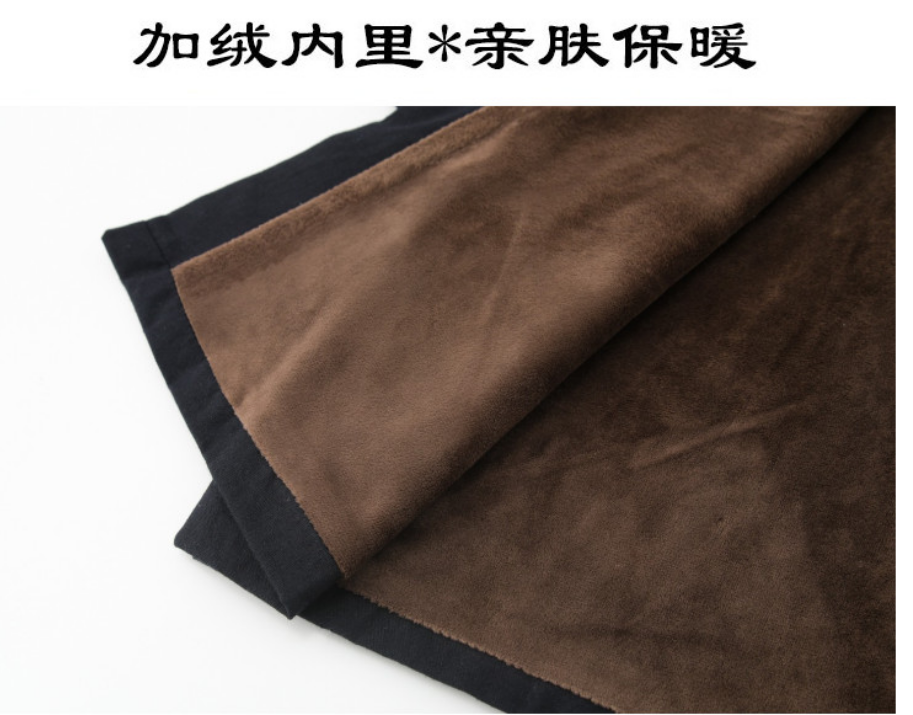 秋冬男士纯棉老粗布保暖加绒中国风立领唐装休闲宽松外套长袖爸爸,淘宝优惠券,粉丝福利购,淘宝优惠卷