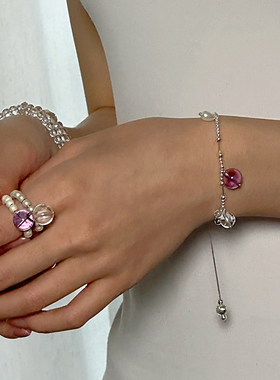 JINWAN原创设计泡泡水晶手链