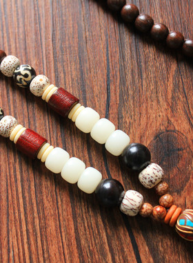 民族风配饰可配吊坠长款毛衣链