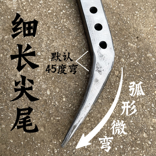 杨家地老师傅光滑钻孔铝模锤建筑铝模铝木专用工具精品特种锤子 - 图2