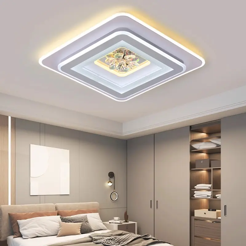 2025年新款卧室灯网红led吸顶灯现代简约大气客厅灯主卧房间灯具 - 图2