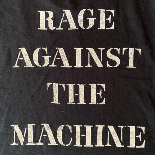 Rage Against the Machine暴力反抗机器乐队短袖说唱休闲男女T恤 - 图2