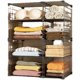 Home simple wardrobe partitions, layered shelves, various sizes, room cabinets, clothing classification and storage artifacts