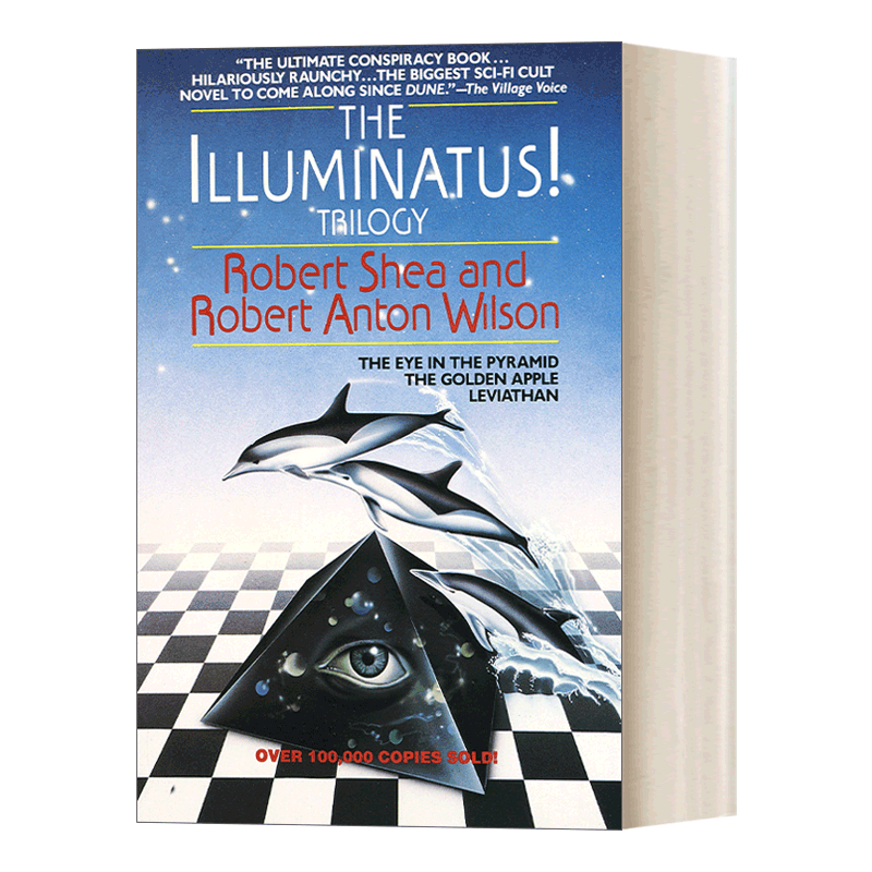 正版The Illuminatus! Trilogy光明会三部曲 英文原版 金字塔之眼 金苹果 利维坦 惊悚奇幻冒险小说 Robert Shea 进口英语原版书籍