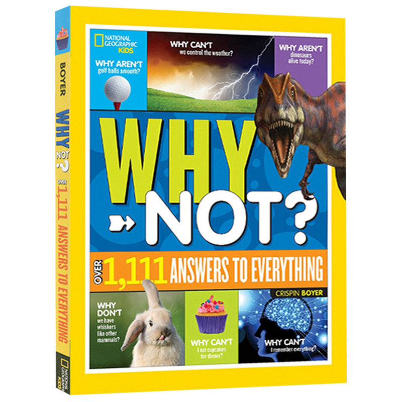 为什么不?超过1111件事情的答案 美国国家地理分级读物 英文原版 National Geographic Kids Why Not儿童科普百科读物 进口英语书