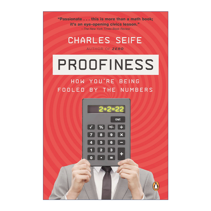 Proofiness 校对 你是如何被数字愚弄的 数学 Charles Seife 英文原版 - 图0