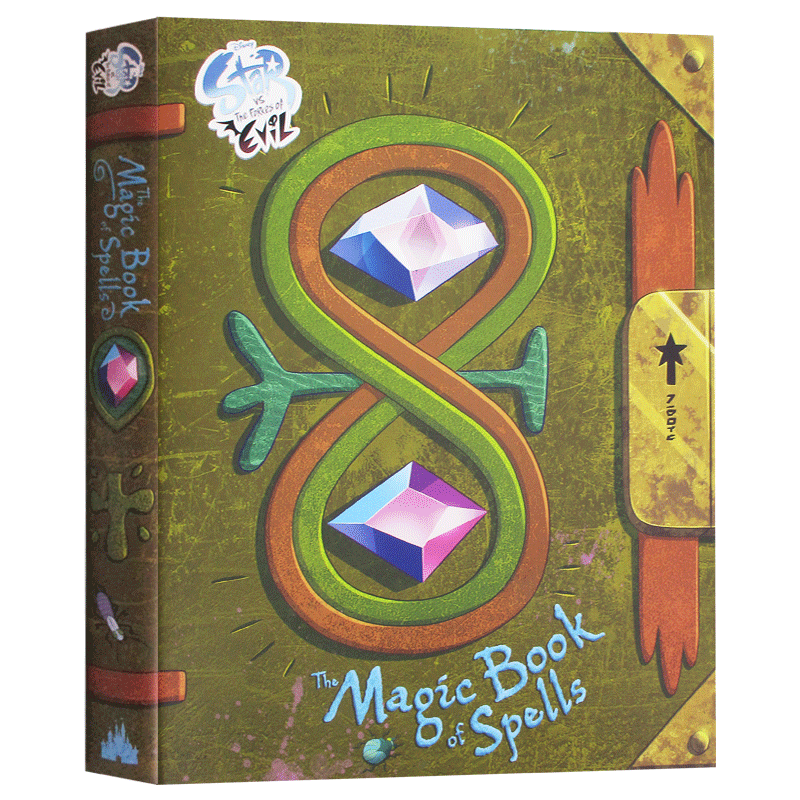 星蝶公主魔法咒语书英文原版 Star vs. the Forces of Evil The Magic Book of Spells全彩精装版全英文版进口英语书籍-图3