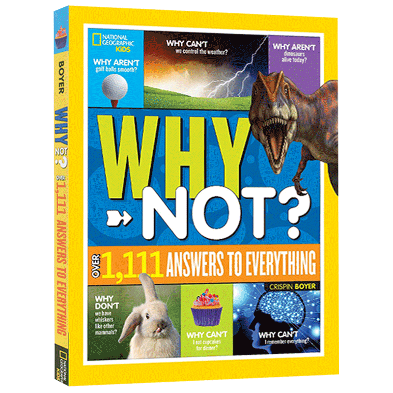 为什么不?超过1111件事情的答案 美国国家地理分级读物 英文原版 National Geographic Kids Why Not儿童科普百科读物 进口英语书