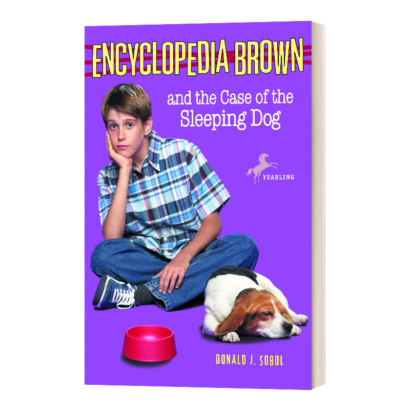 Encyclopedia Brown and the Case of the Sleeping Dog 百科全书小布朗22 睡觉的狗狗案子 - 图0