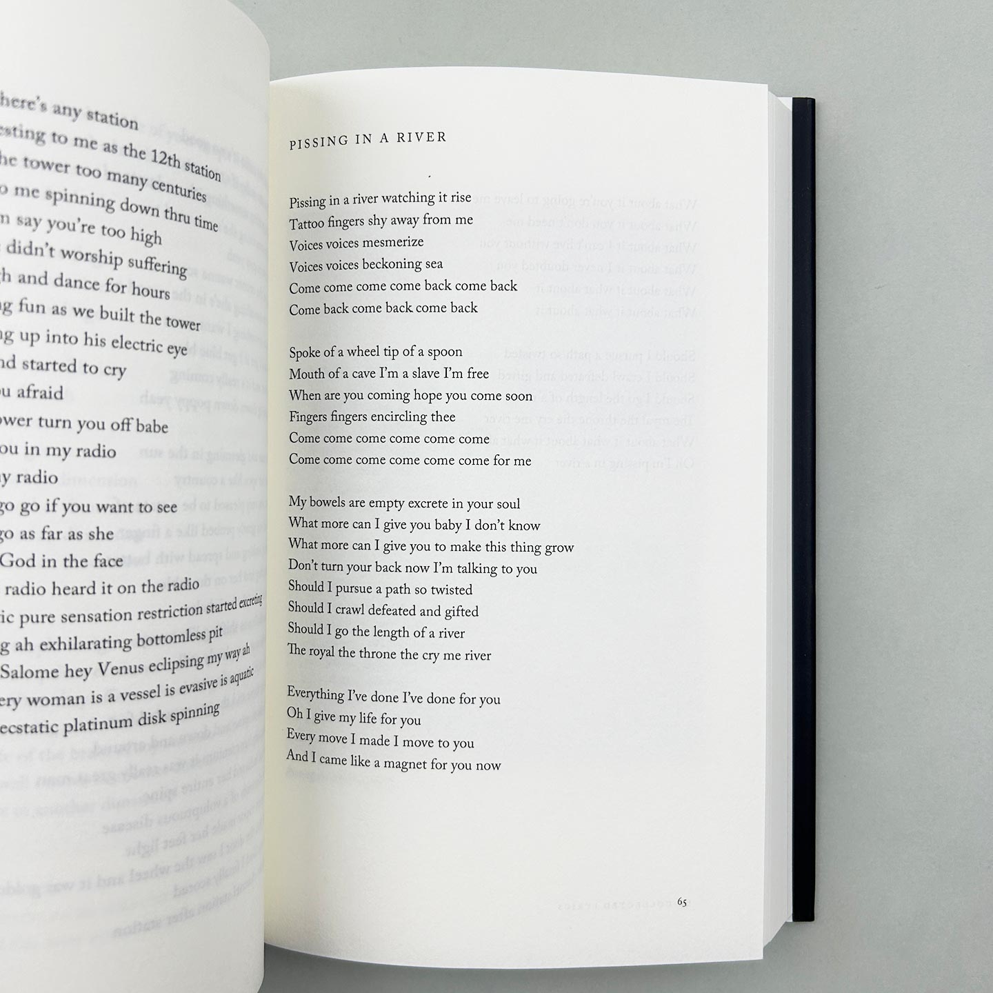 派蒂史密斯歌词选集 英文原版 Patti Smith Collected Lyrics 1970–2015 英文版 Patti Smith 进口英语原版书籍
