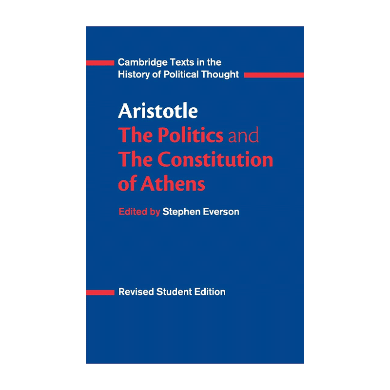 Aristotle The Politics and the Constitution of Athens 英文原版 - 图0