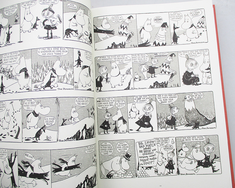 姆明谷 豪华周年纪念版1 英文原版 Moomin Deluxe Vol 1 漫画 原稿 收藏 Tove Jansson 姆明山谷 经典绘本进口英语书籍