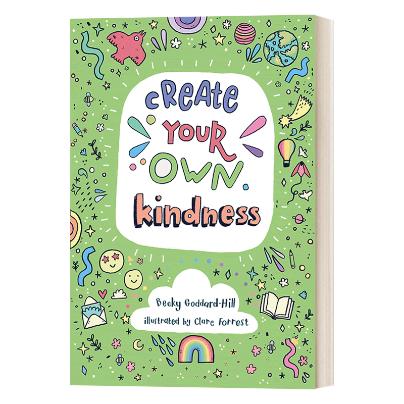 Create Your Own Kindness 学会友善待人 儿童品格培养活动书 Becky Goddard-Hill - 图0