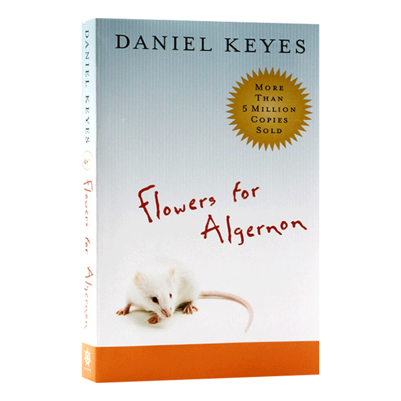 献给阿尔吉侬的花束  英文原版 Flowers for Algernon 科幻小说 Daniel Keyes 丹尼尔凯斯 24个比利作者 进口英语书籍 - 图3