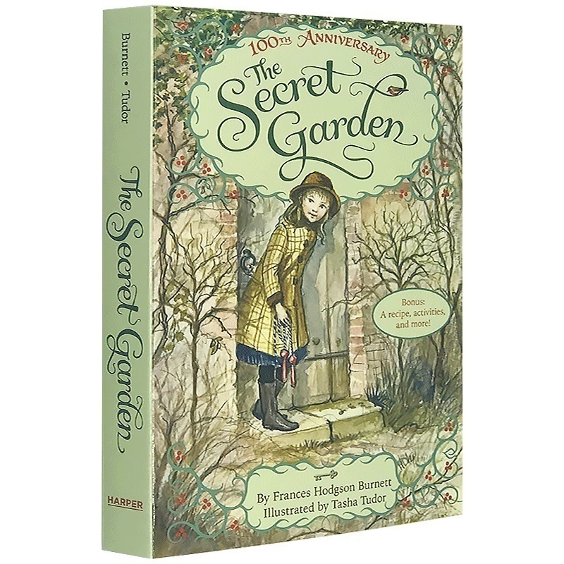 The Secret Garden秘密花园英文原版儿童小说 100周年纪念版伯内特夫人英文版 Frances Hodgson Burnett进口英语书籍-图0