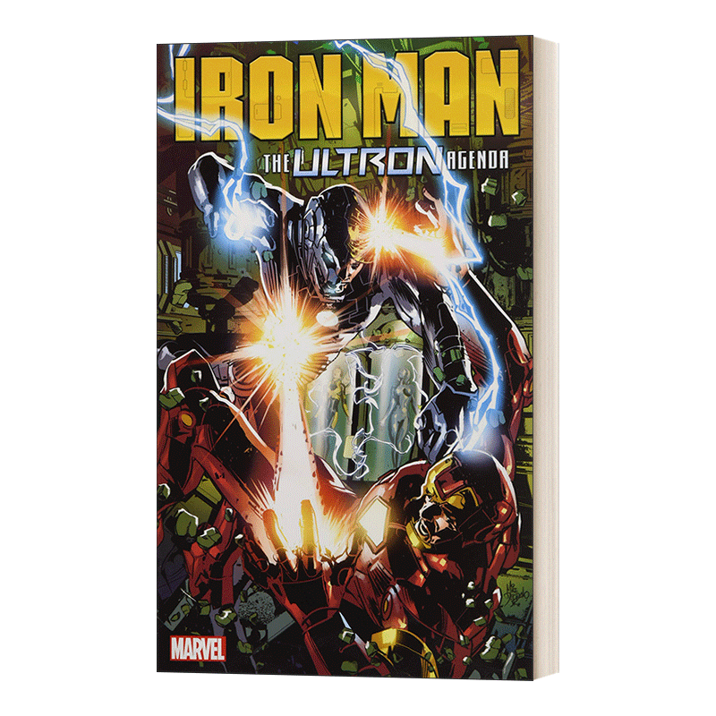 托尼史塔克 钢铁侠4 奥创议程 漫画 英文原版 Tony Stark Iron Man Vol. 4 The Ultron Agenda 漫威 斯塔克 进口英语原版书籍 - 图0