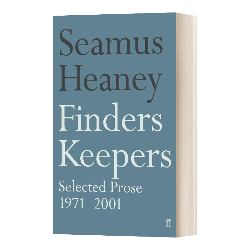 Finders Keepers 谢默斯希尼 诗歌集 英文原版文集书籍 - 图0