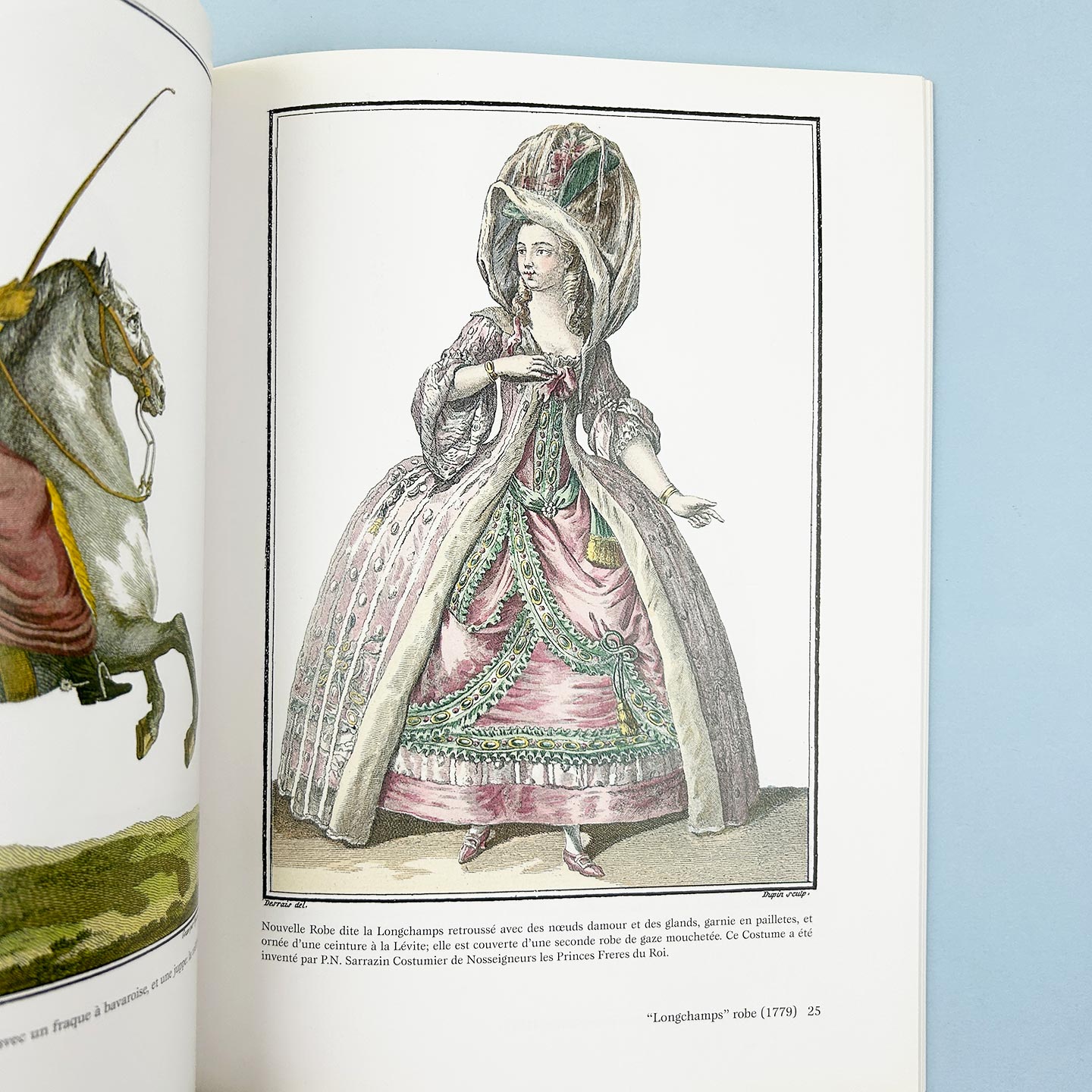 英文原版 Eighteenth-Century French Fashion Plates in Full Color 18世纪法国服装时尚 服饰设计 艺术插图 英文版 进口英语书籍