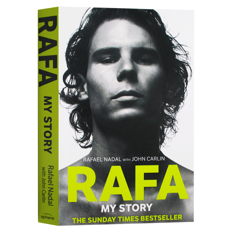 拉菲尔纳达尔自传 我的故事 Rafa My Story 英文原版 Rafael Nadal;John Carlin 人物传记 全英文版进口原版英语书籍 - 图3