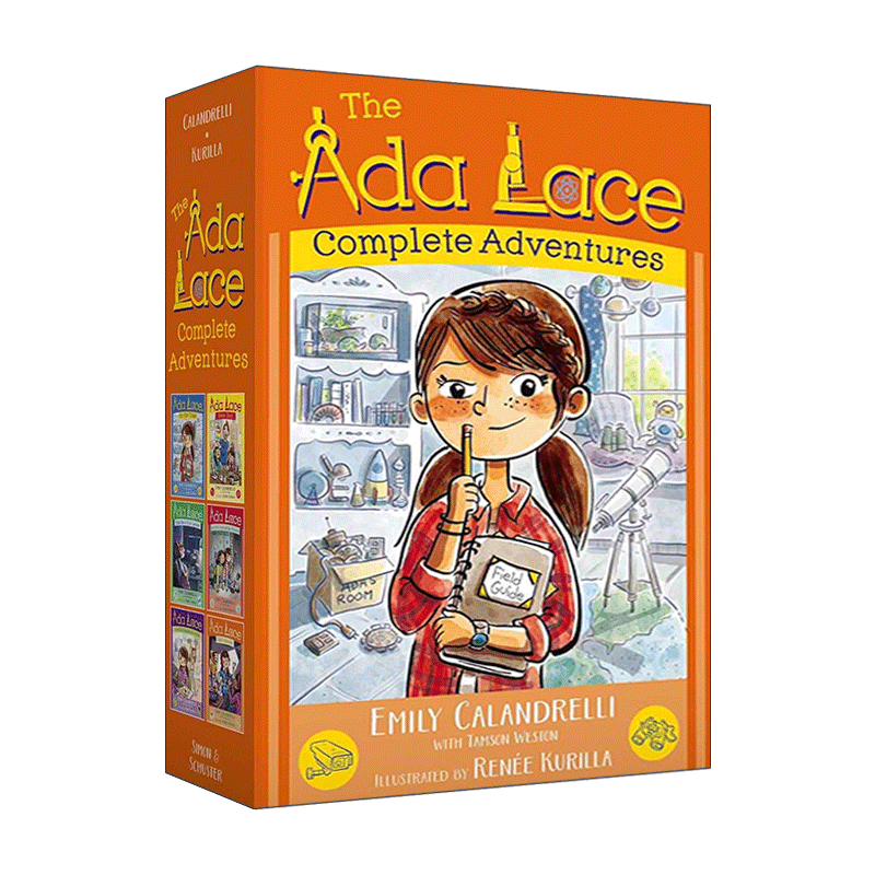 正版 The Ada Lace Complete Adventures (Boxed Set) 英文原版 进口英语书籍