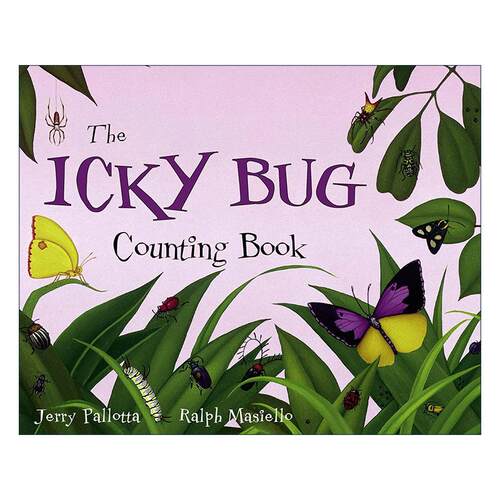 英文原版 The Icky Bug Counting Book 讨厌的虫子 数数书 儿童计算启蒙认知绘本 Jerry Pallotta 英文版 进口英语原版书籍 - 图0