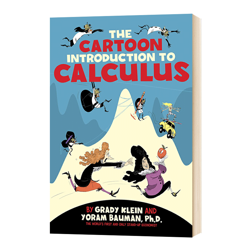 漫画微积分 英文原版教材 The Cartoon Introduction to Calculus 一本漫画读懂微积分 数学 Yoram Bauman 全英文版进口英语书籍