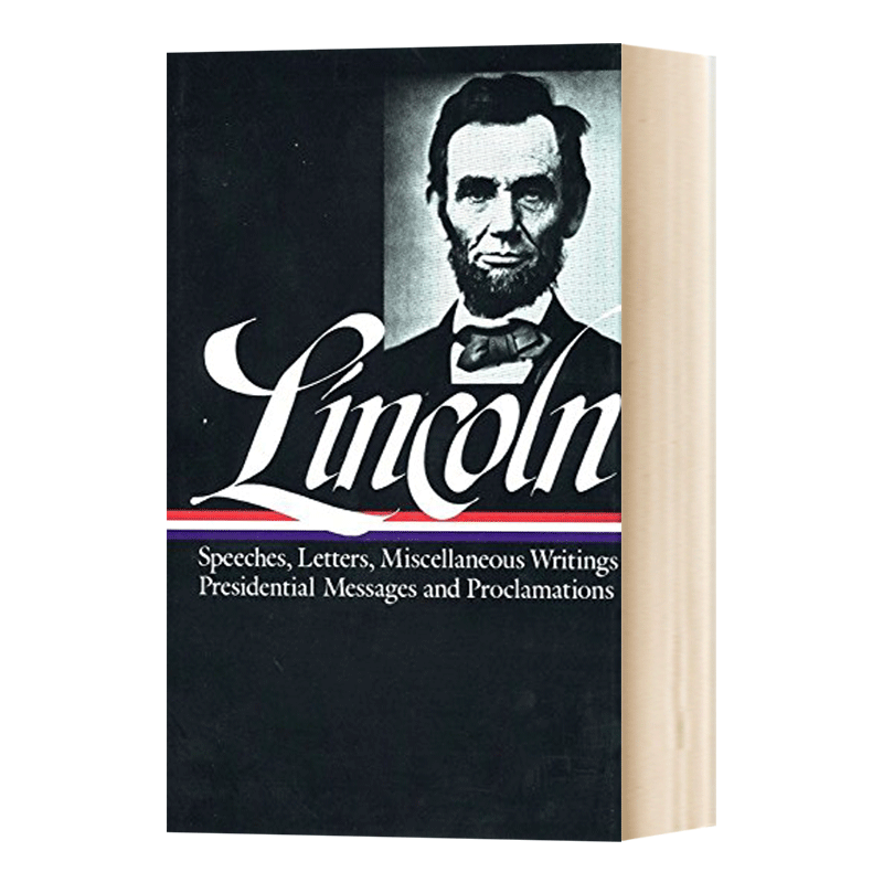 林肯 演讲与写作卷二 英文原版 Abraham Lincoln Speeches and Writings Vol.2 1859-1865 LOA 亚伯拉罕林肯 全英文版进口英语书籍 - 图0