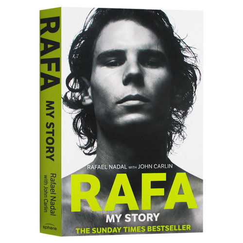 拉菲尔纳达尔自传 我的故事 Rafa My Story 英文原版 Rafael Nadal;John Carlin 人物传记 全英文版进口原版英语书籍 - 图2