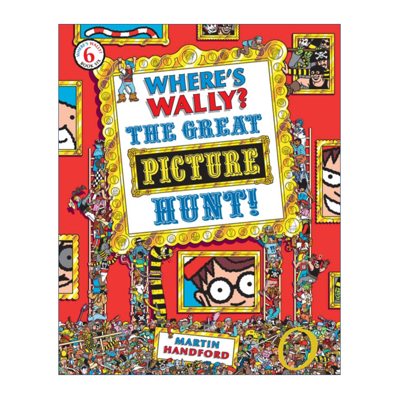 英文原版 Where's Wally? The Great Picture Hunt 沃利在哪里 找一找 英文版 进口英语原版书籍 - 图0