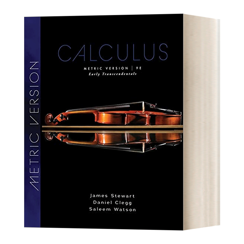 现货 微积分 第九版 英文原版 Calculus Early Transcendentals Metric Edition 9 精装 詹姆斯斯图尔特James Stewart进口英语书籍 - 图0