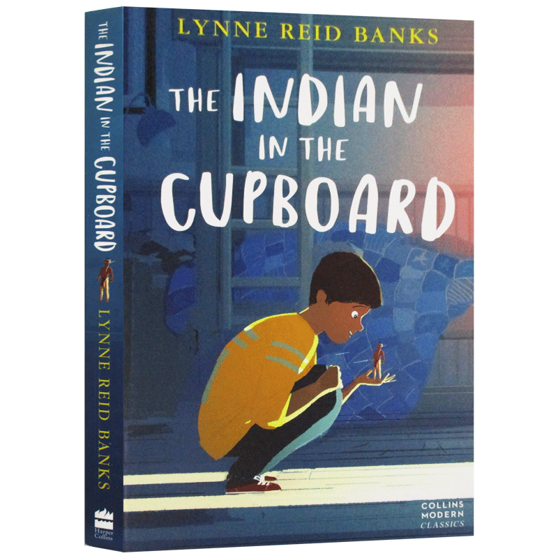 魔柜小奇兵英文原版 The Indian in the Cupboard电影原著小说碗柜里的印第安人 Lynne Reid Banks琳妮里德班克斯进口英语书籍-图3