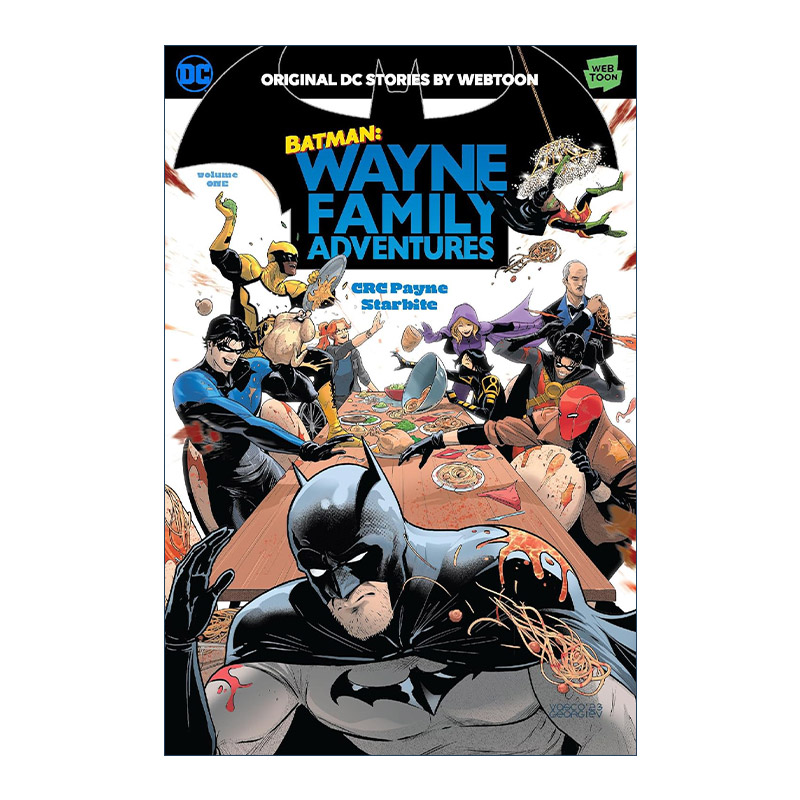 英文原版 Batman Wayne Family Adventures Volume One 蝙蝠侠韦恩家族冒险1 DC漫画 CRC Payne 英文版 进口英语原版书籍 - 图0